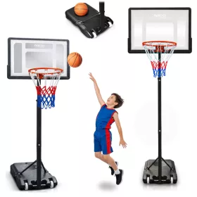   Coș de baschet 150-210cm reglabil, mare, stabil, independent Neo-Sport NS-280