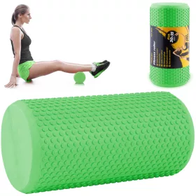 Rolă de exerciții EVA NS-963 verde