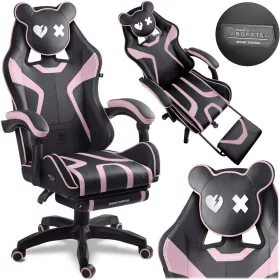   Scaun de gaming, scaun rotativ pentru gamer, suport pentru picioare tip găleată, Specter Sofotel