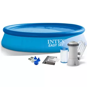   Piscină de grădină extensibilă 366 x 76 cm 3 în 1 INTEX 28132