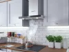 Hotă de bucătărie cu coș de fum 60 cm Berdsen BE-60A-T2 INOX