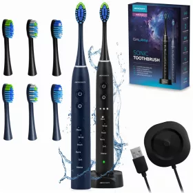 Set de 2 periuțe de dinți sonice Berdsen Galaxy Duo