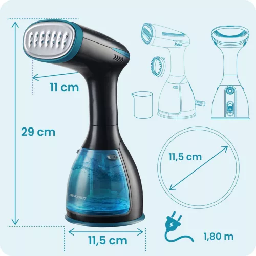 Aparat de călcat cu abur pentru haine, 1500 W - Berdsen BD-310