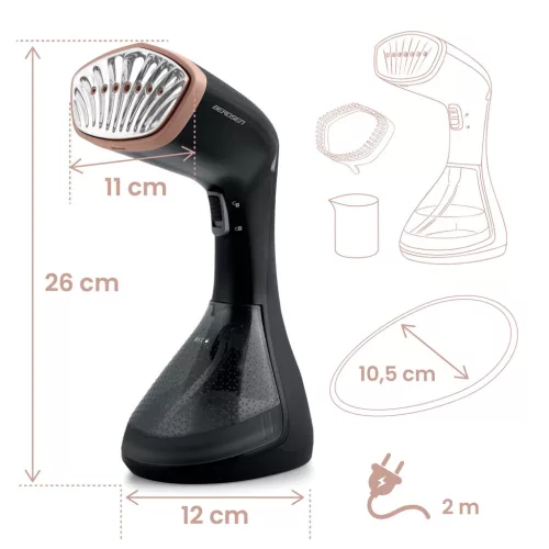Aparat de călcat cu abur pentru haine Berdsen BD-311 de 1600 W
