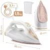 Fier de călcat cu abur Berdsen BD-330, 3000 W, înveliș ceramic, funcționare verticală
