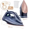 Fier de călcat cu abur Berdsen BD-330, 3000 W, înveliș ceramic, funcționare verticală