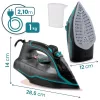 Fier de călcat cu abur 2600W Berdsen BD-331 cu acoperire ceramică, funcționare verticală