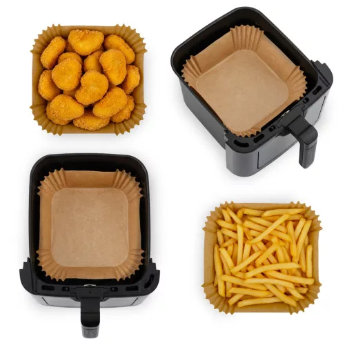 Hârtie de copt pentru inserții de friteuză 23 cm Berdsen - 100 buc