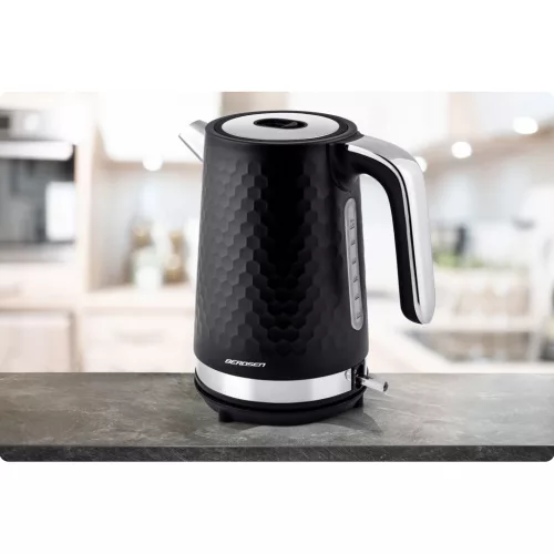 Fierbător electric Berdsen BD-705 1,7 l, negru și argintiu