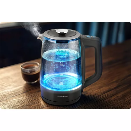 Fierbător electric din sticlă Berdsen BD-711 1,7 l