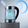 Fierbător electric din sticlă cu control al temperaturii 1,7 l 2200 W Berdsen BD-714