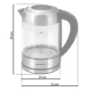 Fierbător electric din sticlă cu control al temperaturii 1,7 l 2200 W Berdsen BD-714