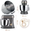 Mixer planetar Berdsen BD-756 3 în 1, robot de bucătărie, 6 l