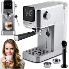 Cafetieră cu piston 20 bar Berdsen BD-770 argintiu