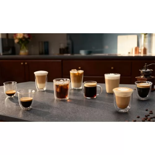 Aparat de cafea Berdsen BD-773 negru cu spumă de lapte de 20 bari