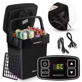   Ladă frigorifică de călătorie Berdsen Icemax 29 litri, mod ECO - neagră