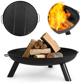 Șemineu de grădină Berdsen BD-881 cu grătar de 60 cm