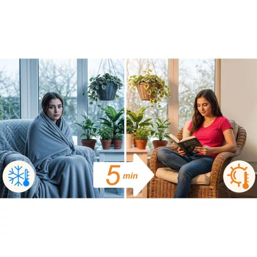 Încălzitor cu infraroșu 960 W Berdsen BD-988