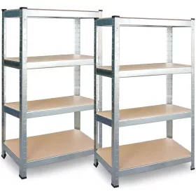   Raft metalic de depozitare, set de 2, 174 x 80 x 40 cm Plonos PL-701
