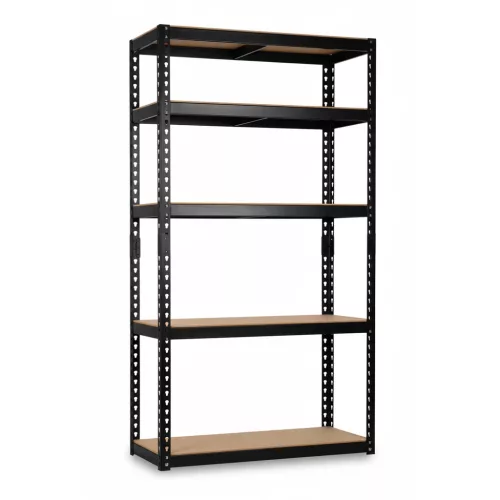 Raft metalic de depozitare 183 x 90 x 40 cm Humberg HR-853 negru