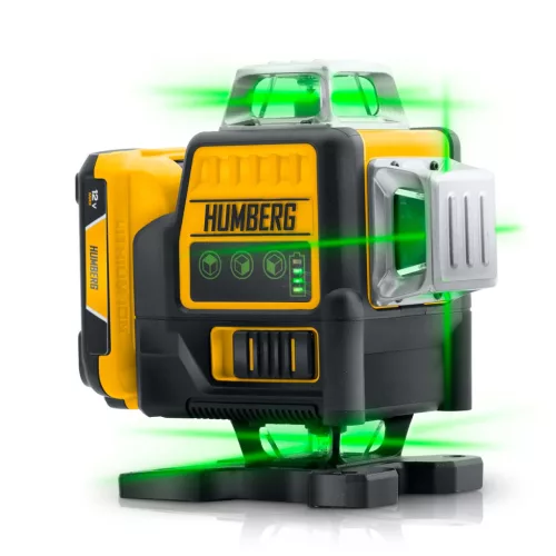 Laser cu linii în cruce într-o geantă + trepied Humberg HM-171