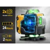Laser cu linii în cruce într-o geantă + trepied Humberg HM-171