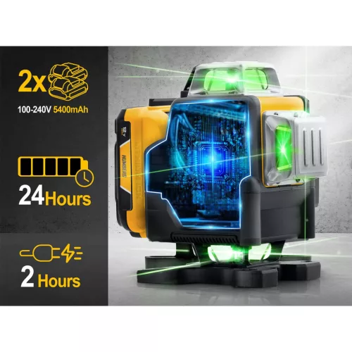 Laser cu linii în cruce într-o geantă + trepied Humberg HM-171
