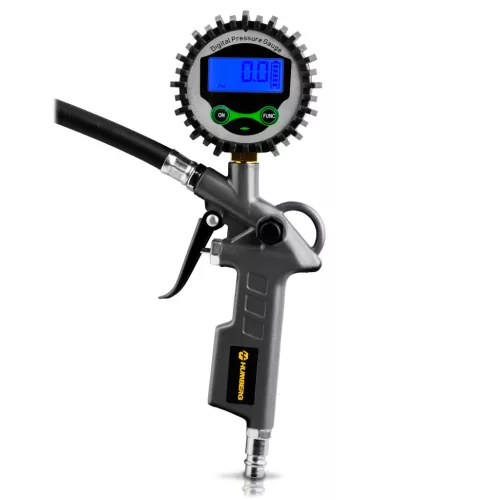 Inflator de anvelope Humberg HM-260 cu manometru digital și afișaj electronic