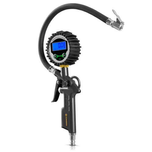 Inflator de anvelope Humberg HM-260 cu manometru digital și afișaj electronic