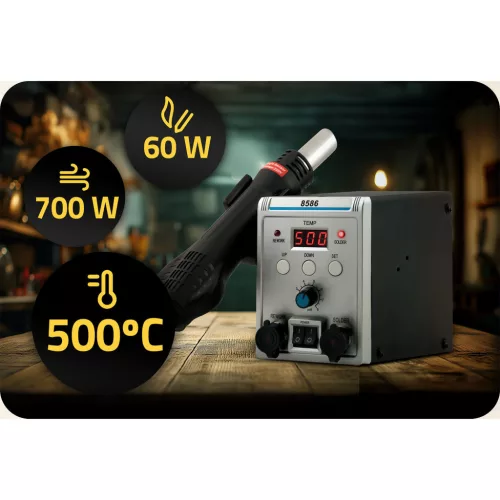 Stație de lipit 2 în 1, 700 W - HM-29 Humberg