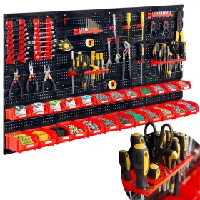   Tablă organizatoare scule atelier, 128 x 76 cm - Humberg HM-580