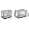 Cușcă metalică pentru câini + pat 75 x 45 x 54 cm PH-200