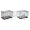 Cușcă metalică pentru câini + pat 91 x 57 x 62 cm PH-201