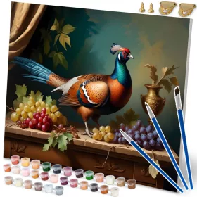 Pictură pe numere 40x50 cm Massido Fazan