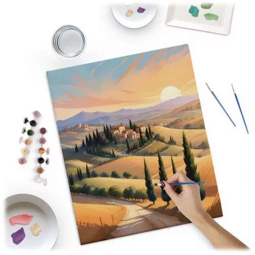 Pictură pe numere 40x50 cm Peisaj Massido