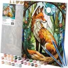 Tablou pictat după numere 40x50 cm Massido Lisek