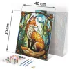 Tablou pictat după numere 40x50 cm Massido Lisek