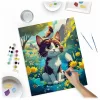 Tablou pictat după numere 40x50 cm Massido Kotek