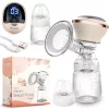 Pompă electrică de sân, 3 faze, 180 ml, fără BPA, încărcare USB-C - Nukido NK-960
