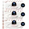 Pompă electrică de sân, 3 faze, 180 ml, fără BPA, încărcare USB-C - Nukido NK-960