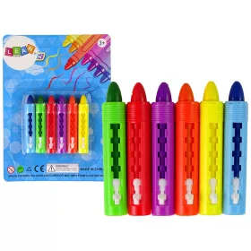 Set de 6 creioane pastelate.