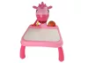 PROIECTOR DE BIROU CU DINOZAURI PENTRU DESEN + ACCESORII CULOARE ROZ