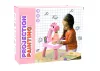 PROIECTOR DE BIROU CU DINOZAURI PENTRU DESEN + ACCESORII CULOARE ROZ