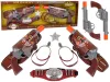 Set Cowboy pentru două accesorii pentru pinteni de revolver Cowboy