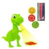 Retroproiector de jucărie pentru copii, dinozaur 18P