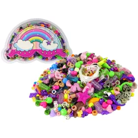 Set de bijuterii DIY din mărgele colorate