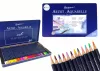 Set de 36 de recipiente metalice pentru creioane acuarelă