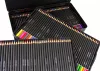 Set de 120 de recipiente metalice pentru creioane de artă