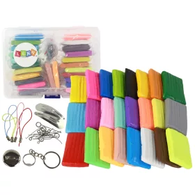 Set de lut modelabil Creative Clay, 24 de culori, accesorii