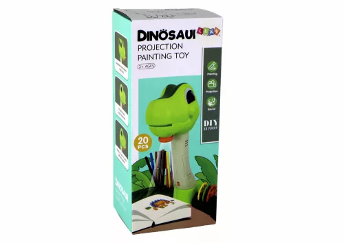 Accesorii sonore pentru proiector de desen cu dinozauri